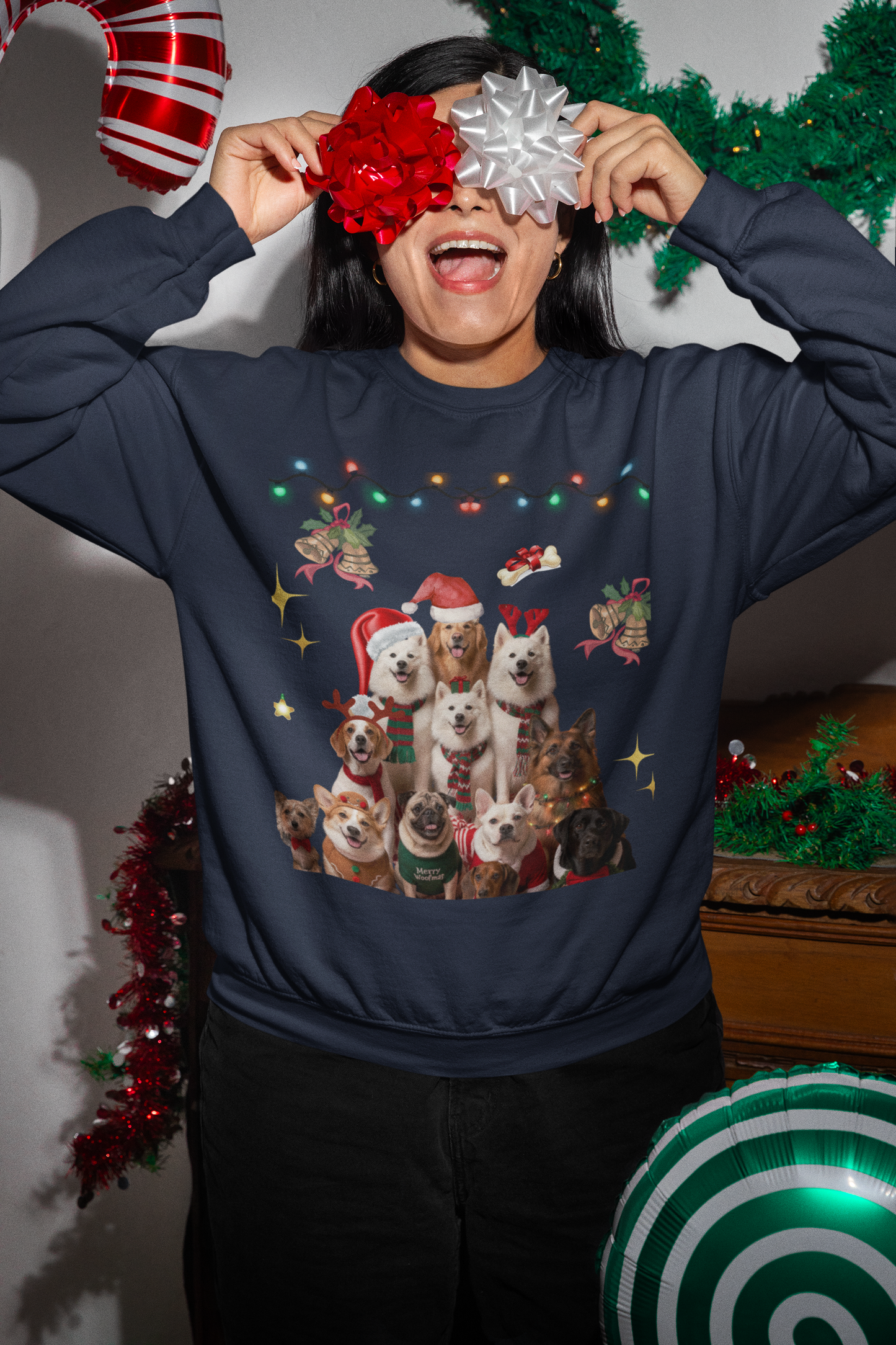 Christmas Dog Sweatshirt