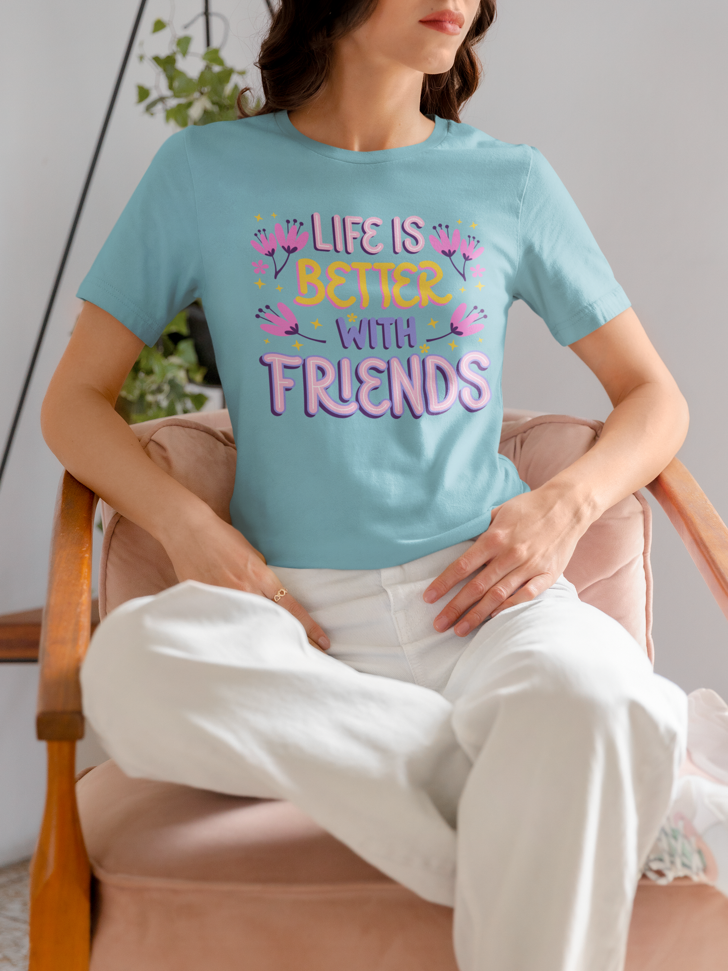 Life is Better with Friends Premium Bella Tee