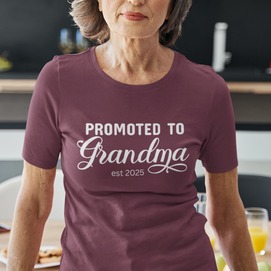 Promoted to Grandma Shirt