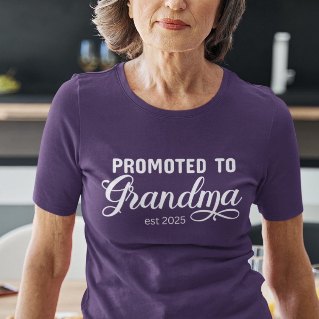 Promoted to Grandma Shirt