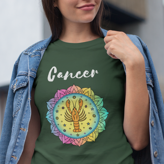 Cancer Zodiac Softstyle T- Shirt