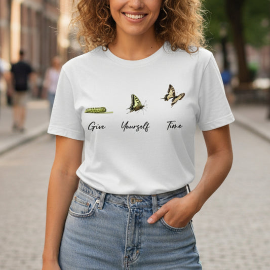 Give Yourself Time Cotton Unisex T-shirt