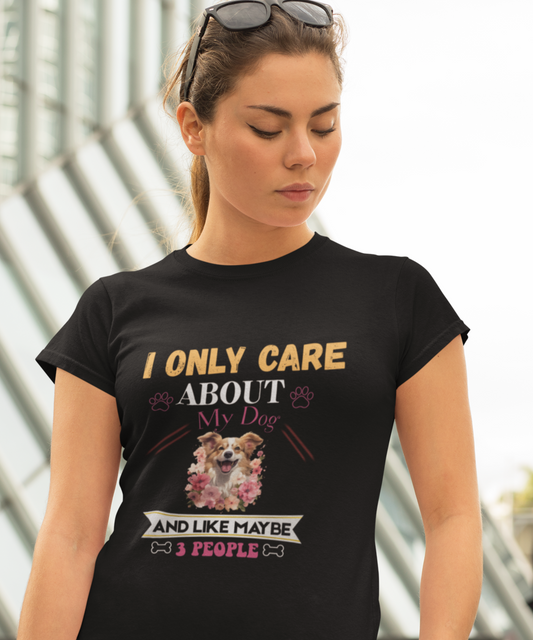 I ONLY CARE ABOUT Cotton Unisex T-shirt