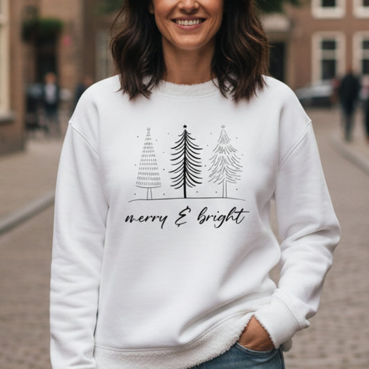 Merry & Bright Unisex Sweatshirt