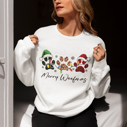 Merry Woofmas Christmas Unisex Sweatshirt
