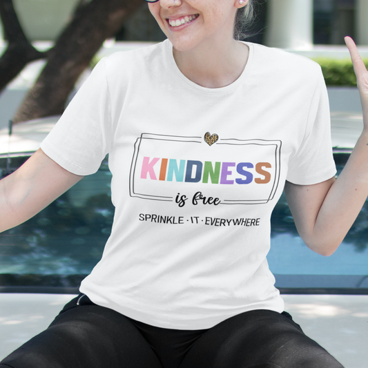 Kindness is Free Cotton Unisex T-shirt