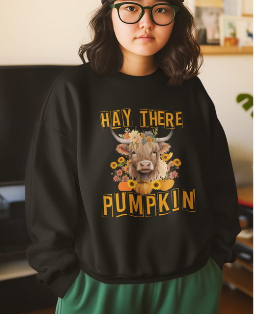 Hay There Pumpkin Unisex Sweatshirt