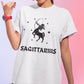 Sagittarius Zodiac Black Soft Unisex T-shirt