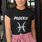 Pisces Zodiac White Soft Unisex T-shirt