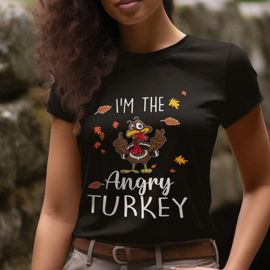 I'm the Angry Turkey Cotton Unisex T-shirt