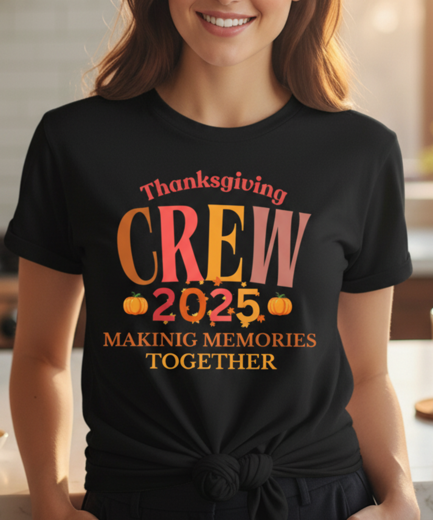 Thanksgiving Crew 2025 Soft Unisex T-shirt
