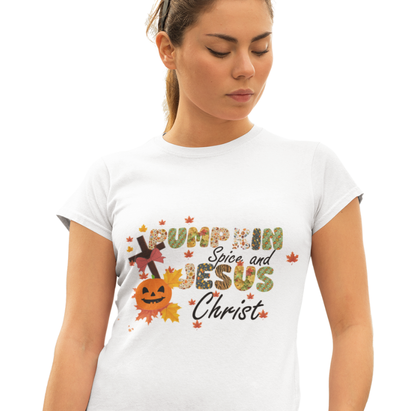 Pumpkin  Jesus  Cotton unisex T- shirt
