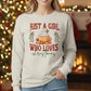 Just a Girl Who Loves Christmas Unisex Sweatshirt