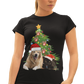 Christmas Dog and cat cotton unisex T- shirt