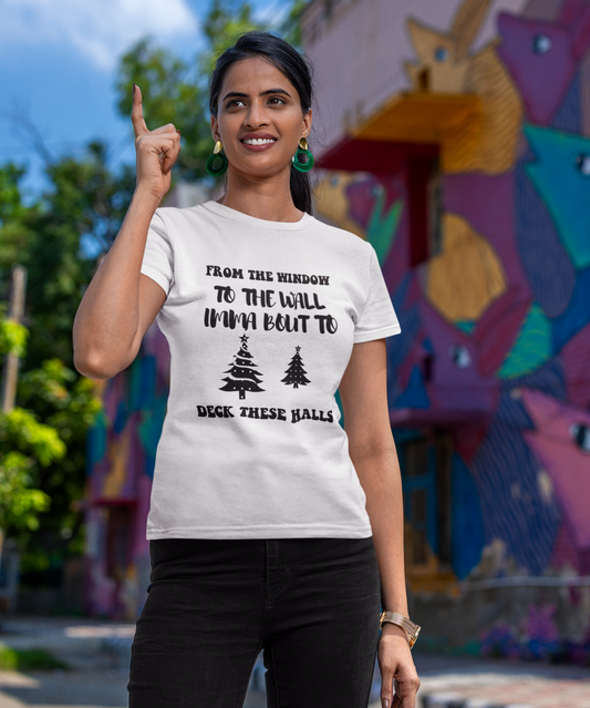 From the Window to the Wall COTTON UNISEX T-SHIRT