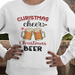 Christmas Cheer, Christmas Beer - Unisex Sweatshirt