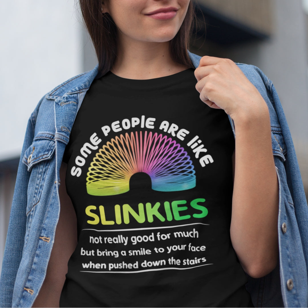 Some People Are Like Slinkies Premium Unisex T-shirt