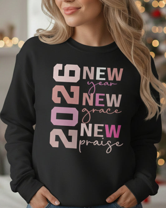 2026 New Year New Grace Unisex Sweatshirt