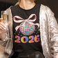 2026 Disco Ball COTTON UNISEX T-SHIRT