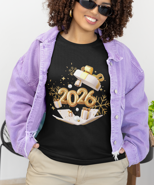 2026 New Year COTTON UNISEX T-SHIRT