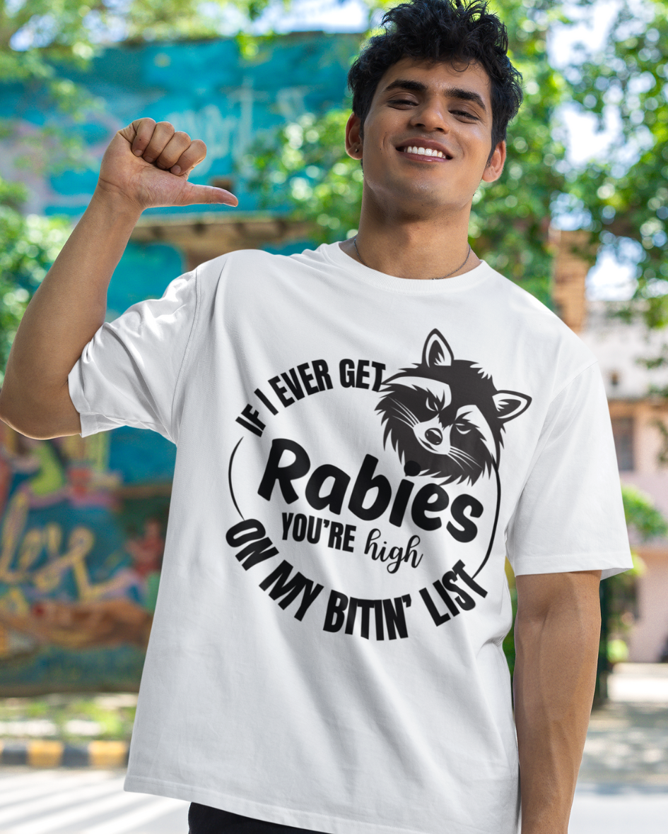 Rabies Cotton unisex t- shirt