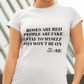 Roses Are Red People Are Fake COTTON UNISEX T -SHIRT