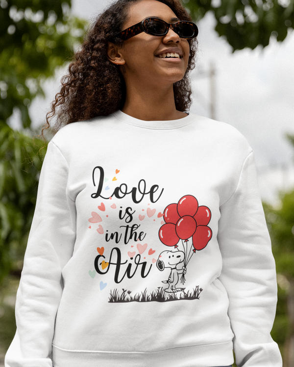 Love Is in the Air Unisex Sweatshirt
