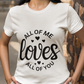ALL OF ME LOVES COTTON UNISEX T-SHIRT