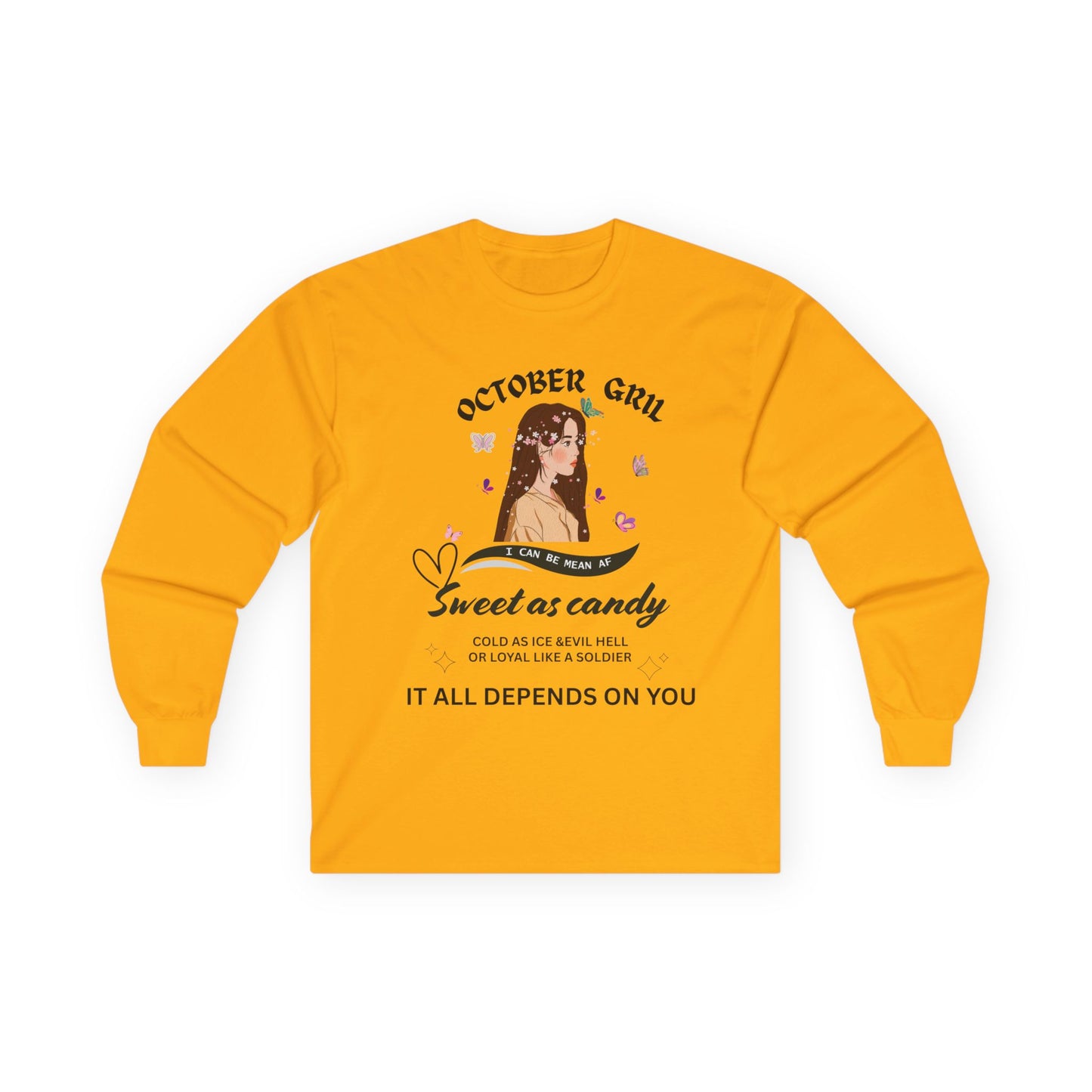 October Girl Long sleeve T-shirt