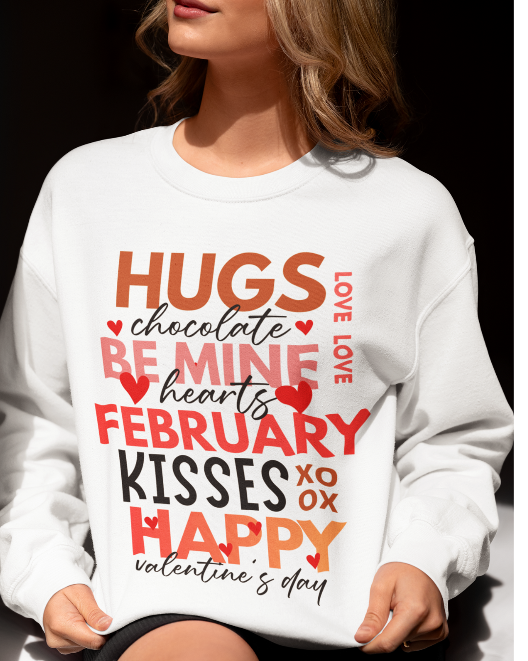 Valentine’s Word  UNISEX SWEATSHIRT