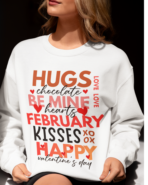 Valentine’s Word  UNISEX SWEATSHIRT