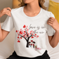 love is in the air cotton unisex t shirt