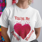 Forever valentine cotton unisex t shirt