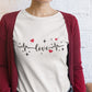 Love Heartbeat  Unisex T-Shirt