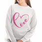 LOVE HEART UNISEX SWEATSHIRT
