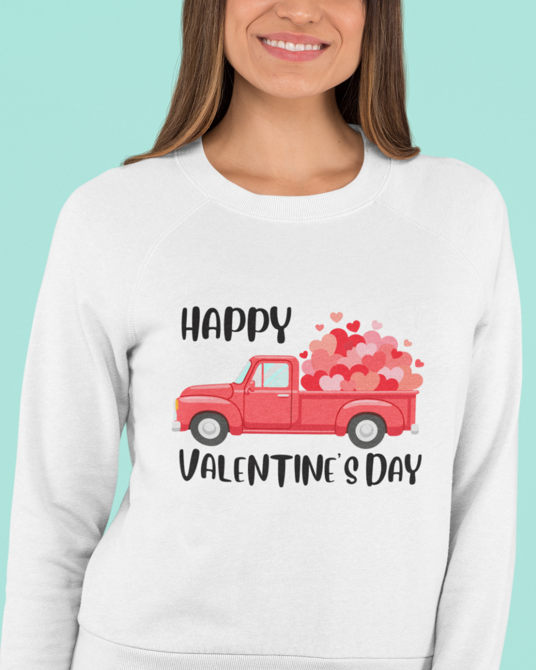 Heart Truck  unisex Sweatshirt