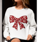 valentine Bow unisex Sweatshirt