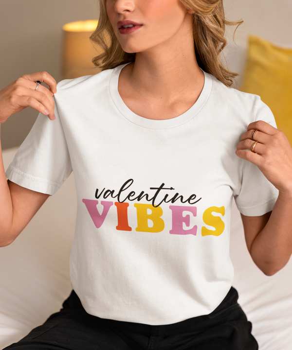 Valentine Vibes Cotton Unisex T-shirt