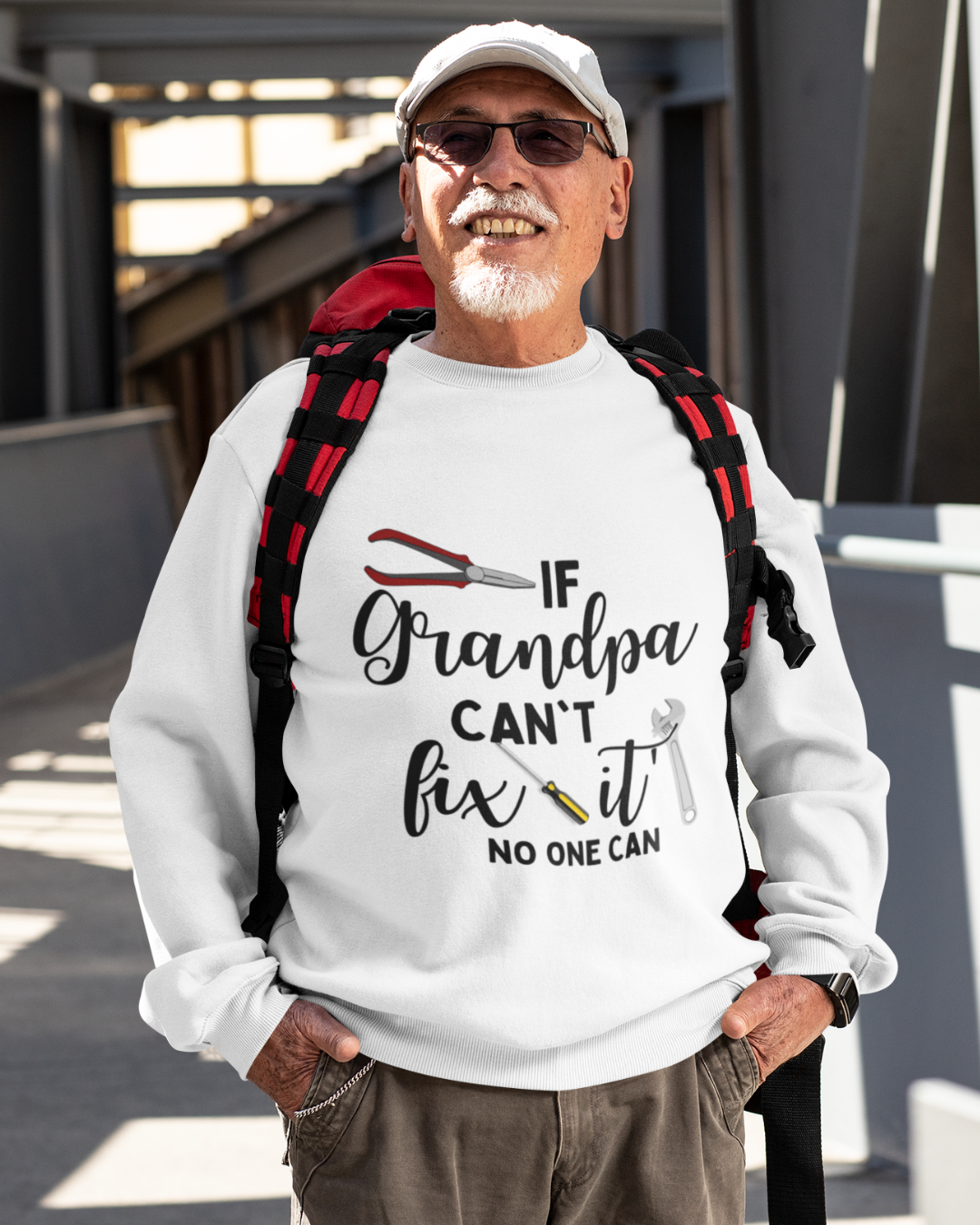 Grandpa Fix-It Unisex  Sweatshirt