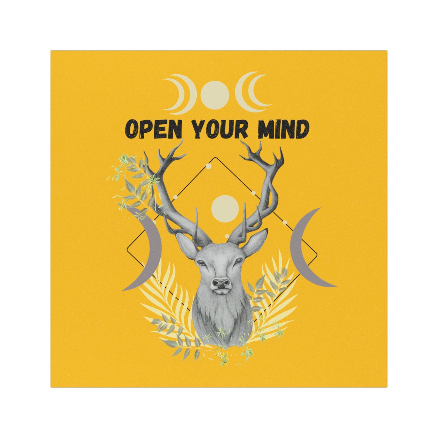 Open Your Mind Car Magnets