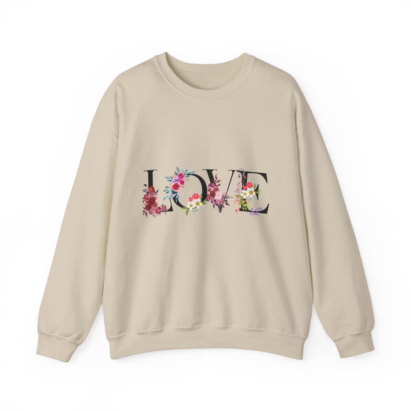 Floral LOVE COTTON UNISEX T SHIRT