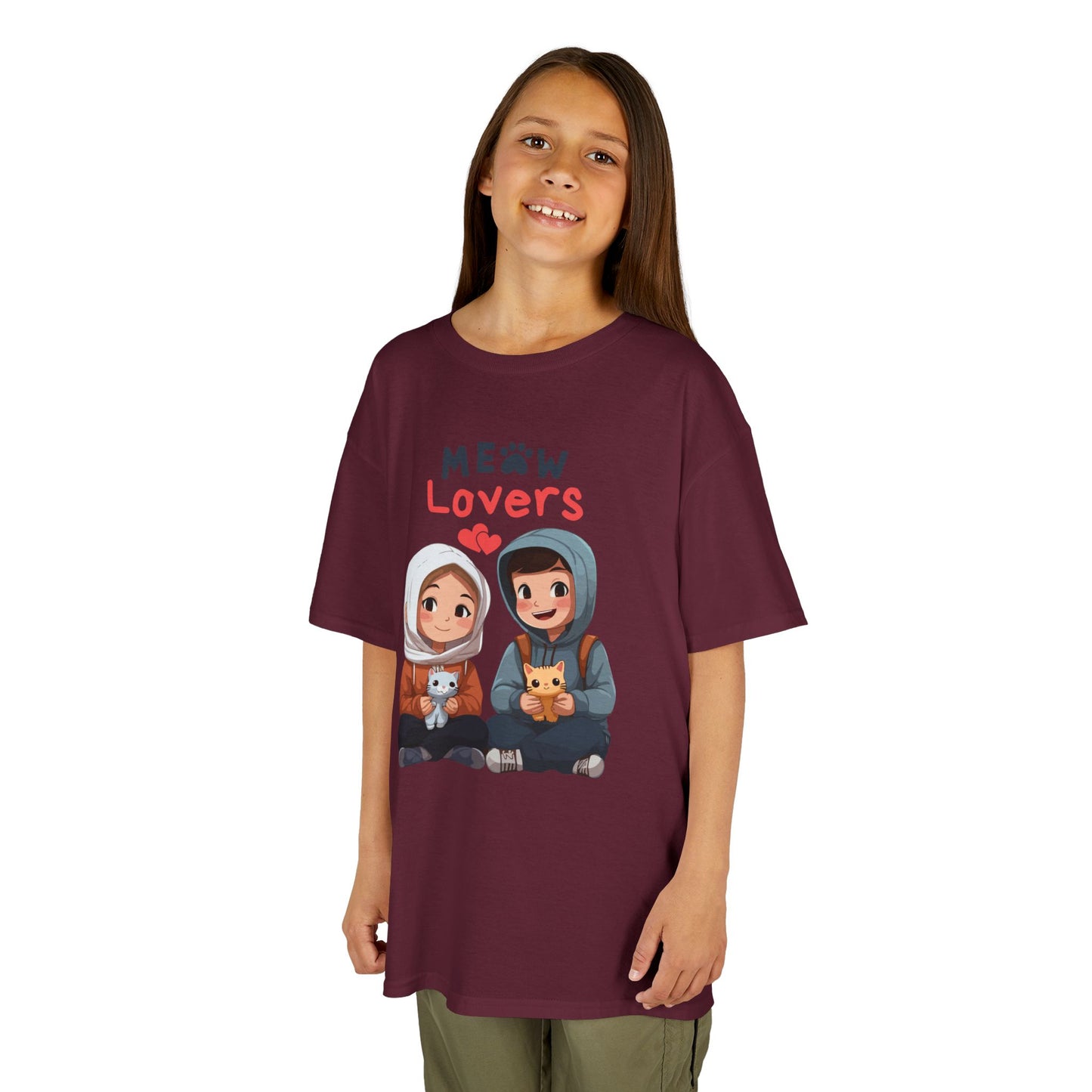 Kids Cat Lovers Tee