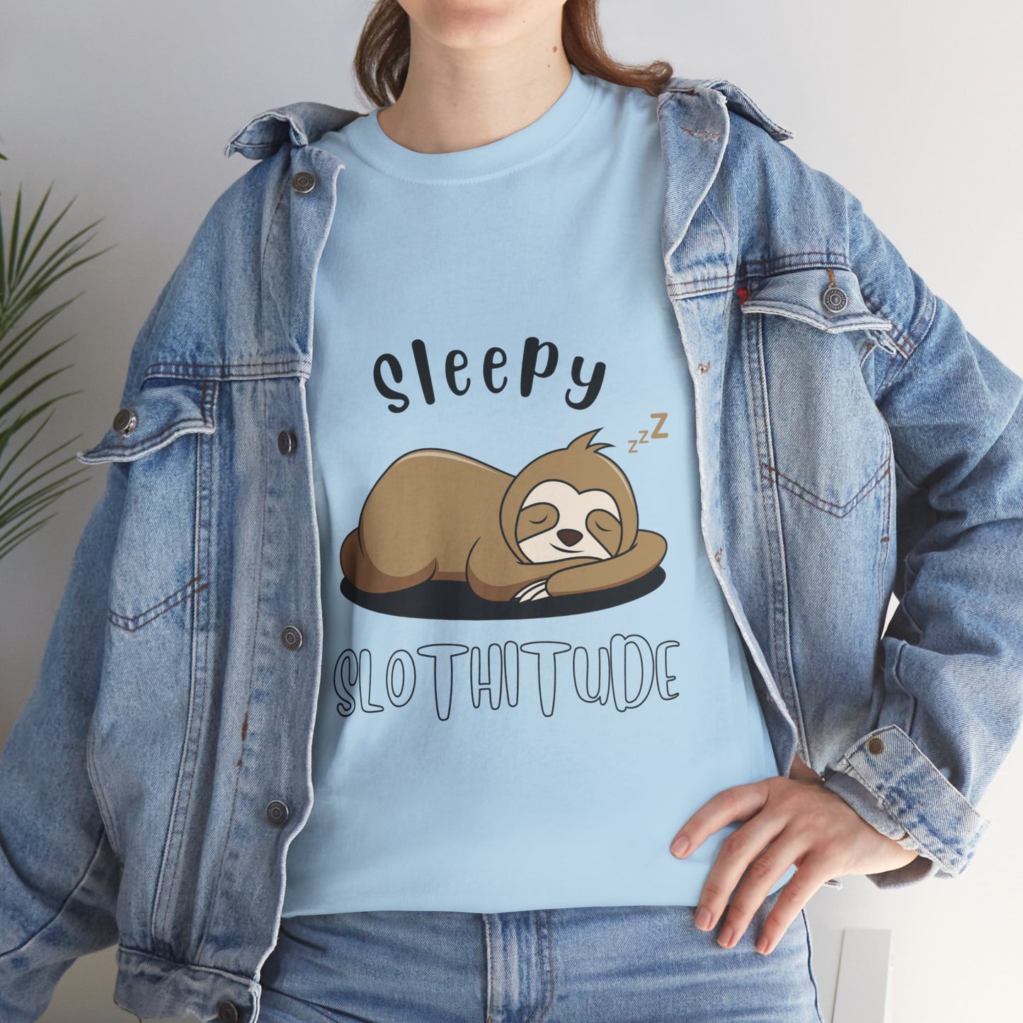 Sleepy Slothitude Unisex Tee