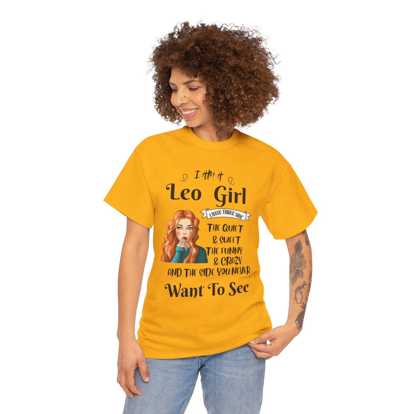Leo Girl Queen Unisex Tee