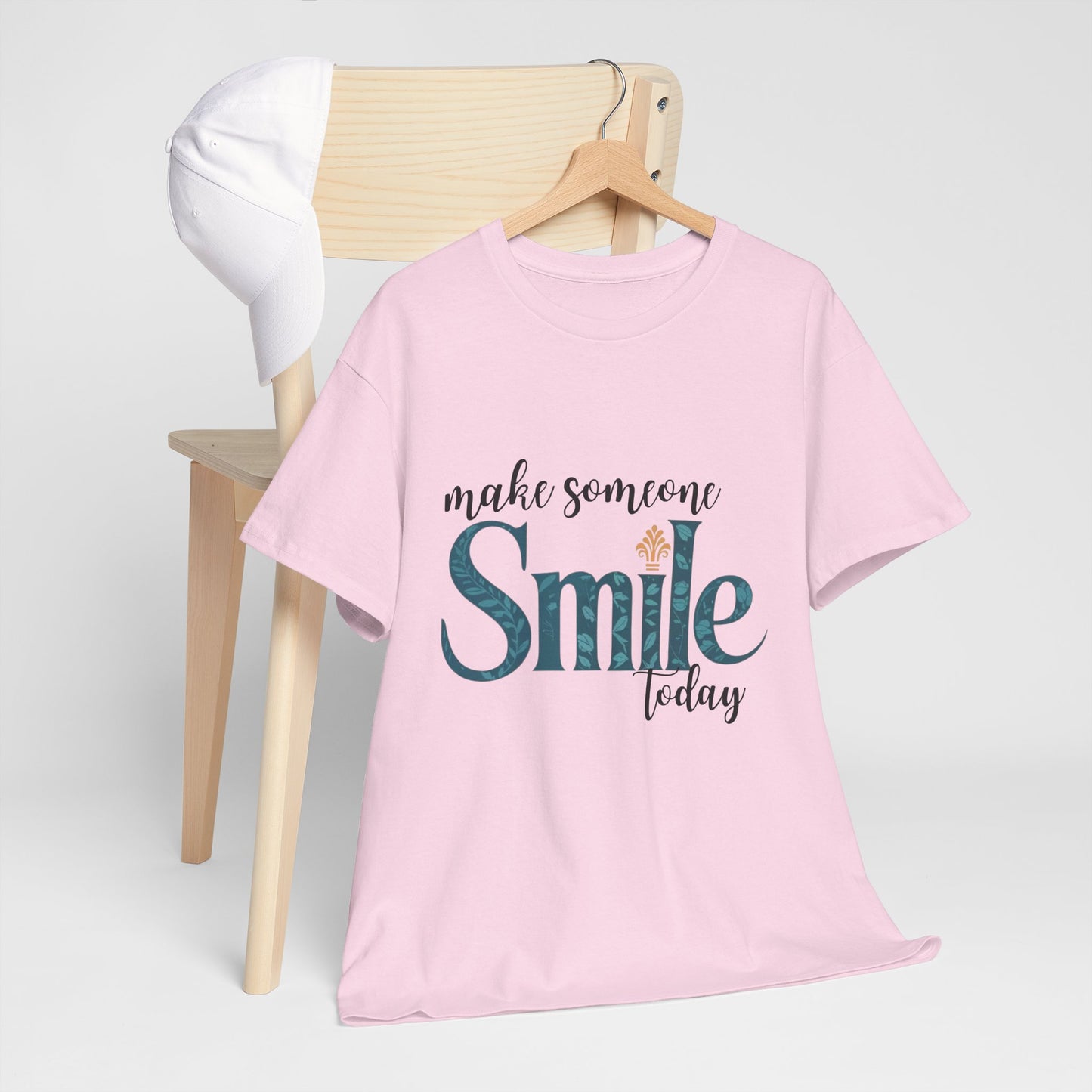 Make Someone Smile Cotton unisex T- shirt