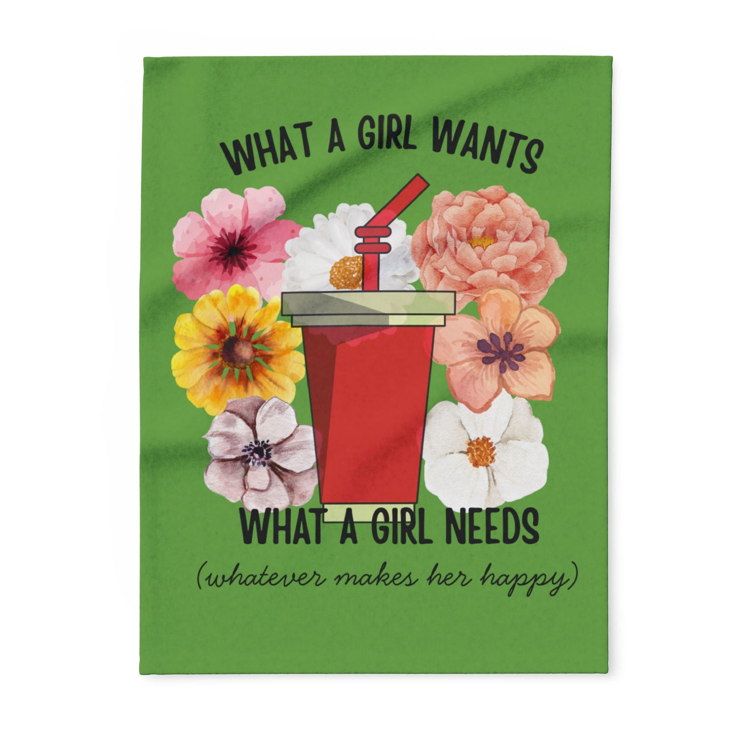 What A girl wants  Arctic fleece Blanket