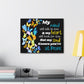 My mind heart soul Canvas