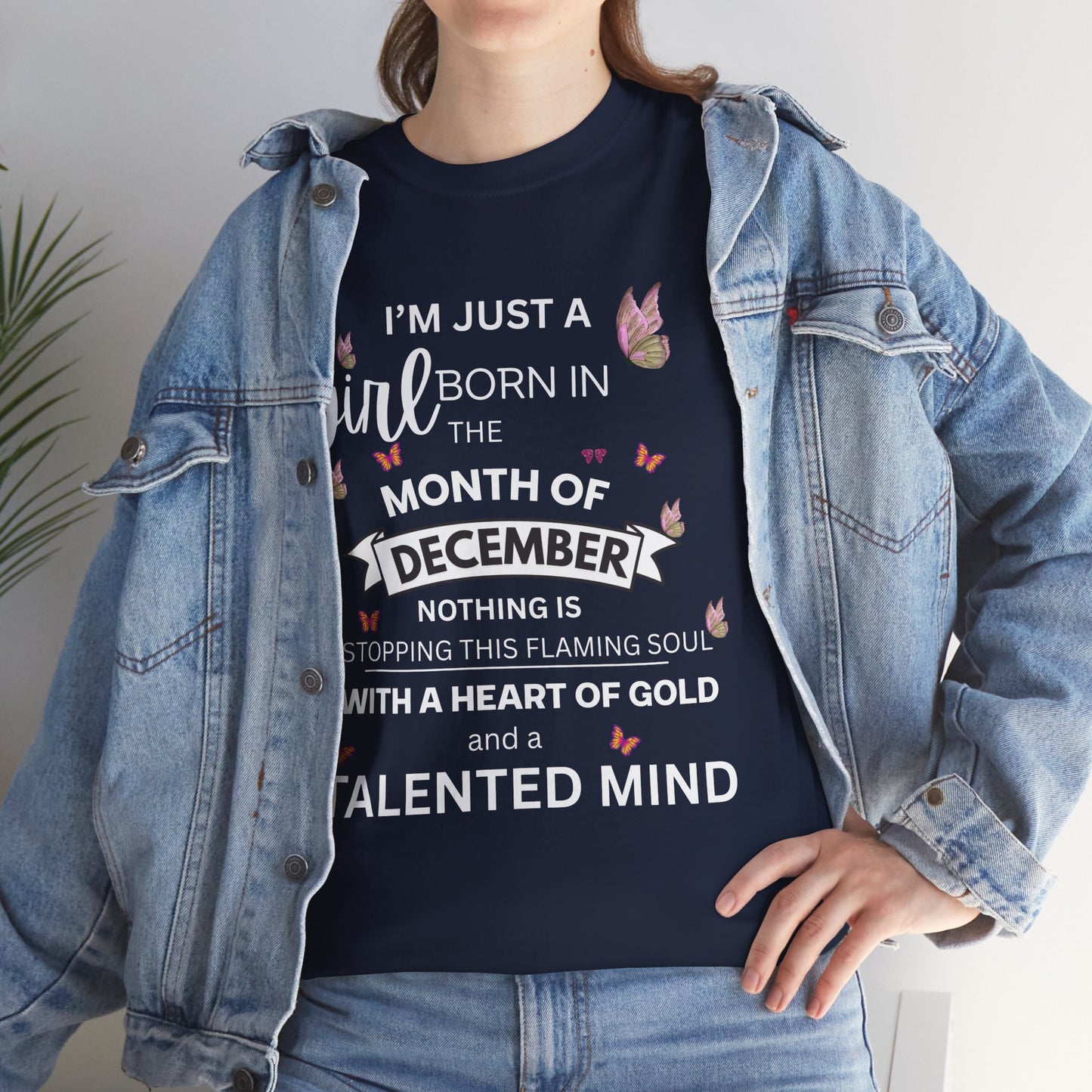 December heart of god Birthday Girl Tee