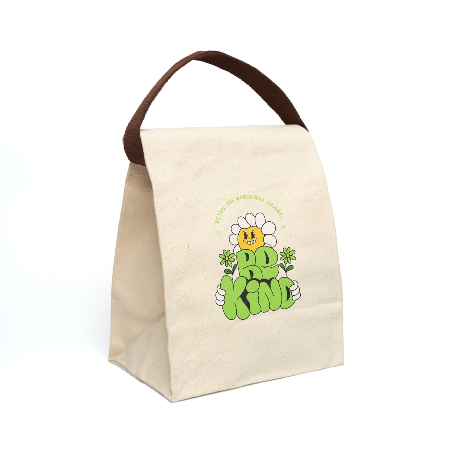 Be Kind Canvas Lunch Bag
