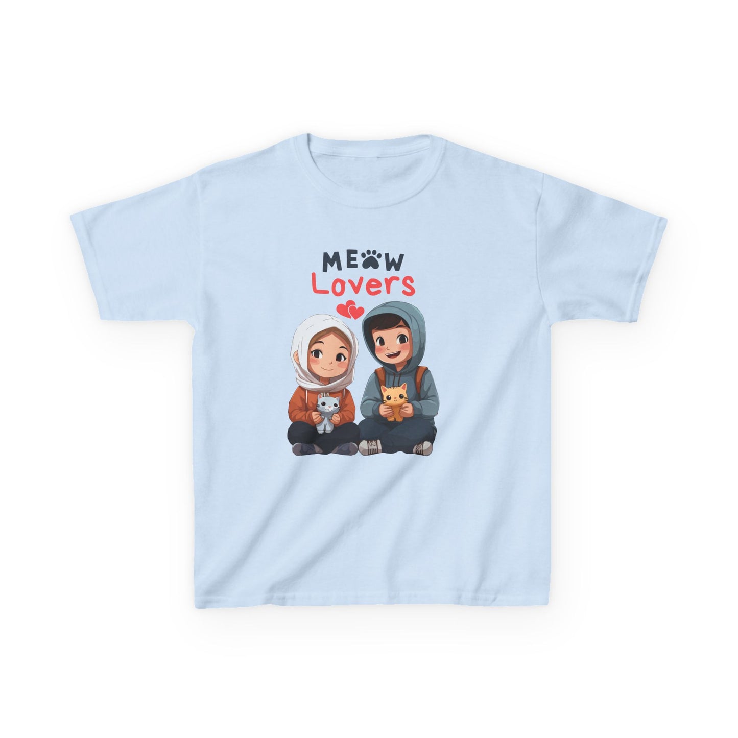 Kids Cat Lovers Tee